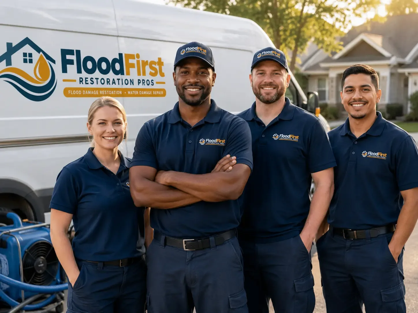 Flood Damage Restoration company in Wales, WI