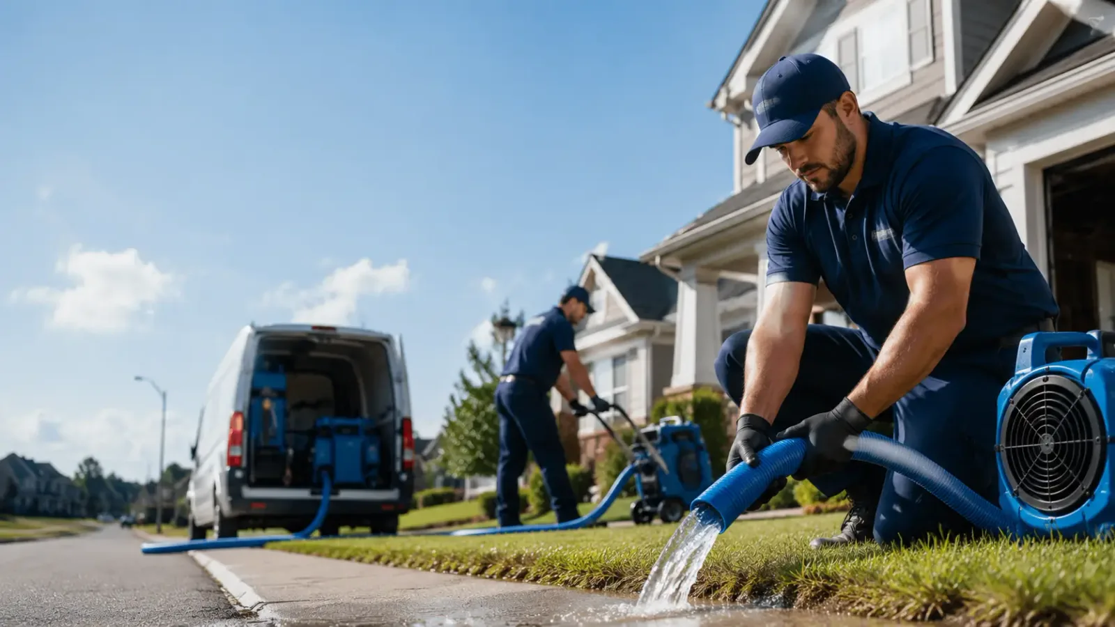 Flood Damage Restoration in Wales, WI